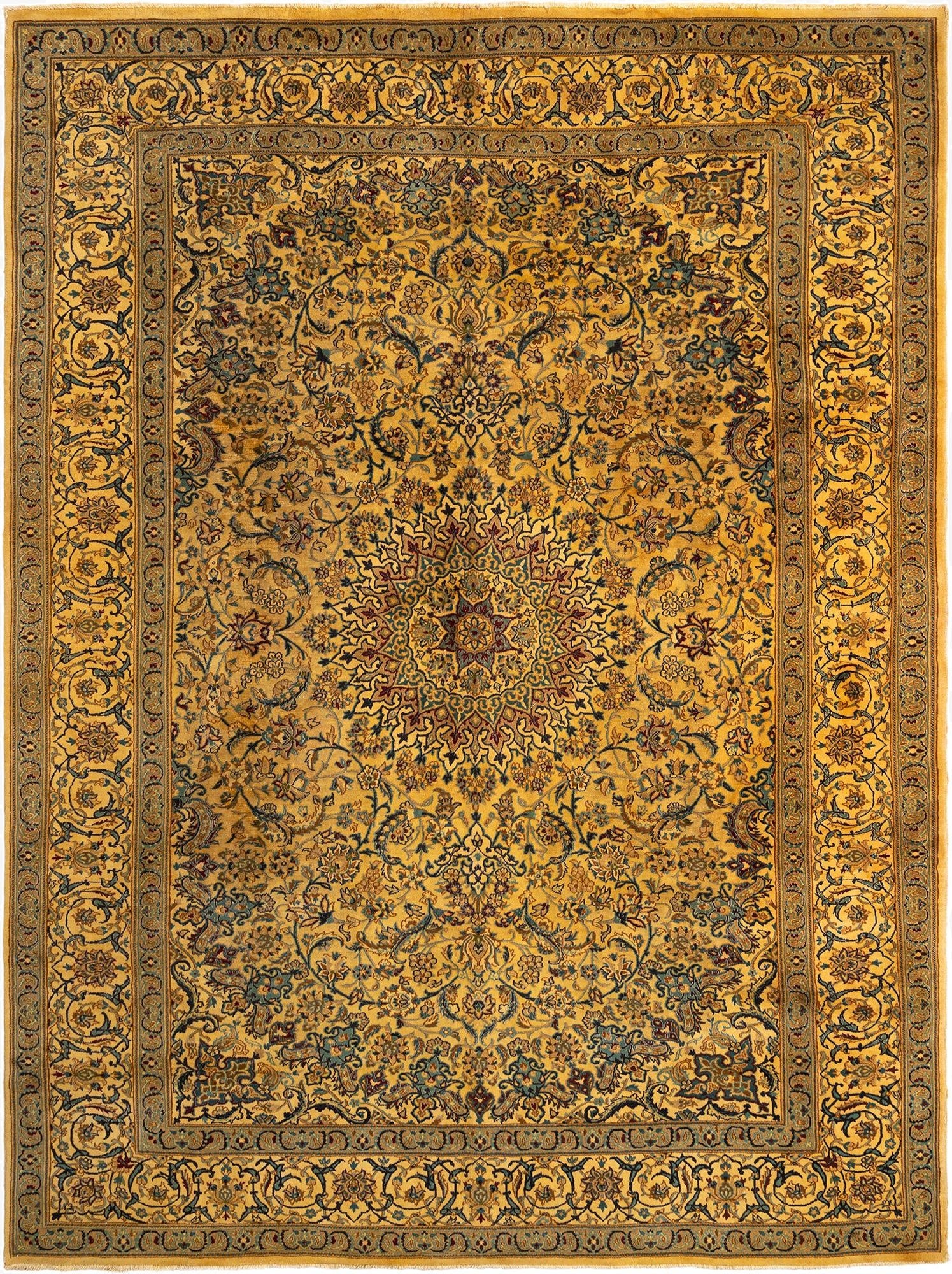  9' 7 x 12' 10 Nain Wool Rug