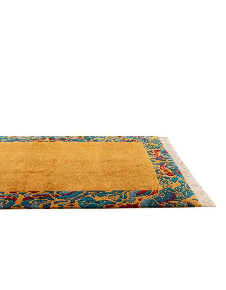 Detail image of  5' 8 x 7' 11  Hand Knotted Nepal Wool Rug