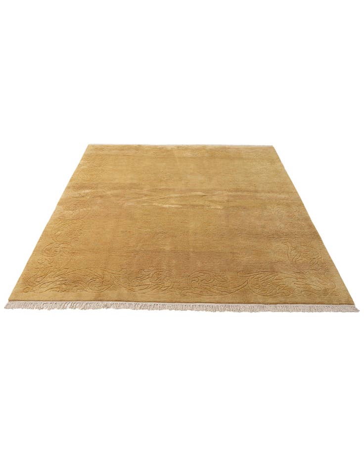 Detail image of  6' 7 x 8'  Hand Knotted Nepal Rug