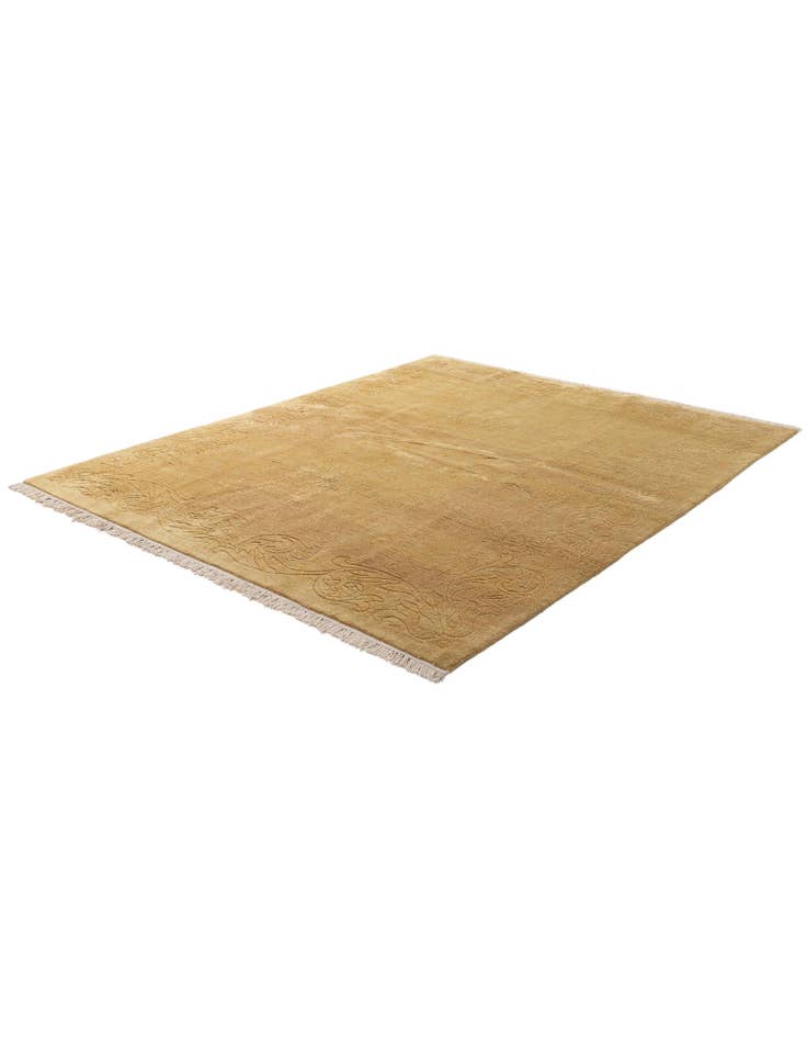 Detail image of  6' 7 x 8'  Hand Knotted Nepal Rug