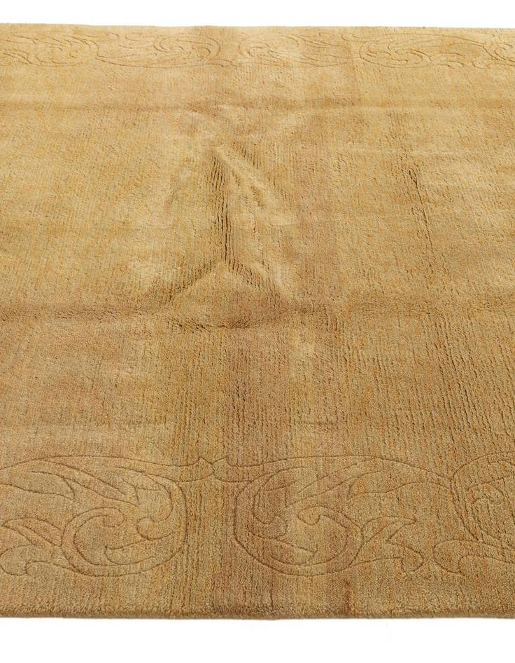 Detail image of  6' 7 x 8'  Hand Knotted Nepal Rug