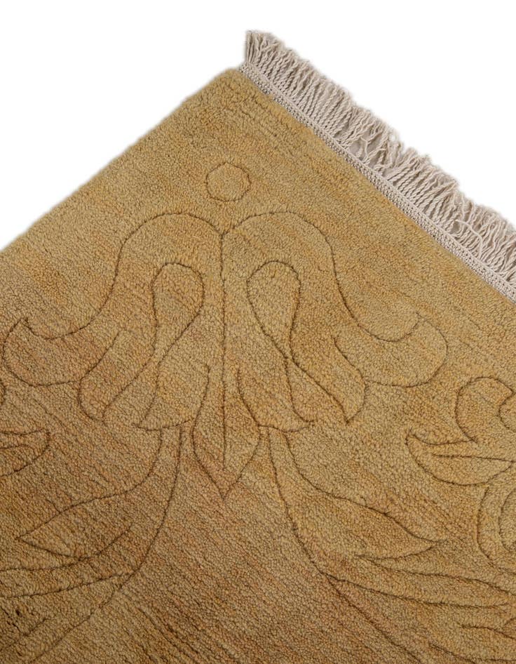 Detail image of  6' 7 x 8'  Hand Knotted Nepal Rug