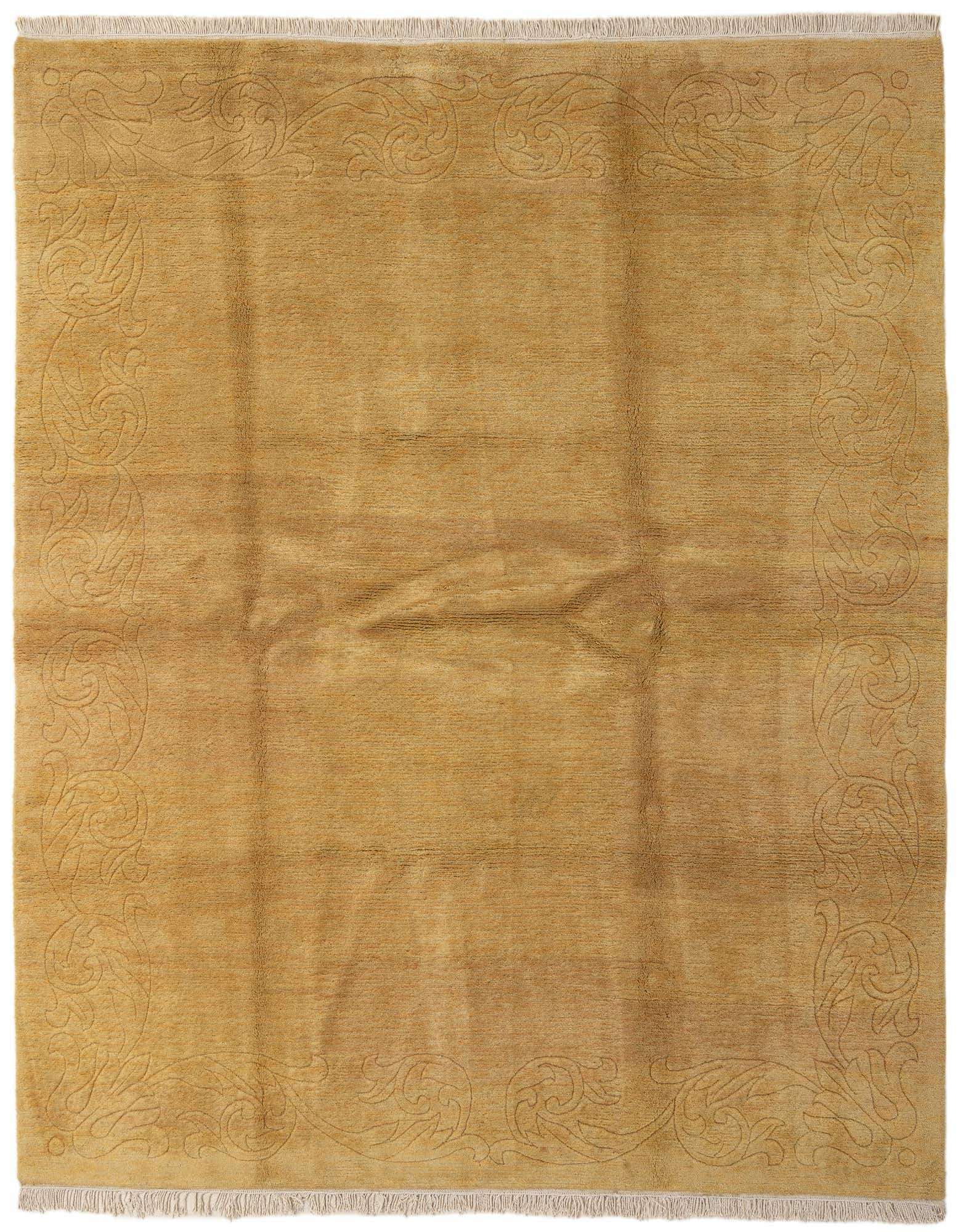 Primary image  6' 7 x 8'  Hand Knotted Nepal Rug