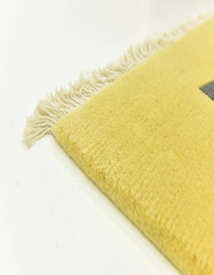 Detail image of  4' 8 x 6' 8  Hand Knotted Nepal Wool Rug