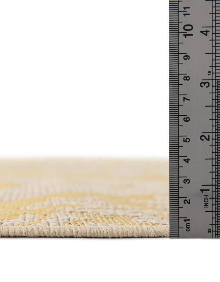 Detail image of  9' x 12'  Washable Botanical Indoor / Outdoor Rug