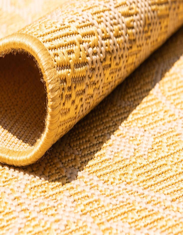 Detail image of  9' x 12'  Washable Botanical Indoor / Outdoor Rug