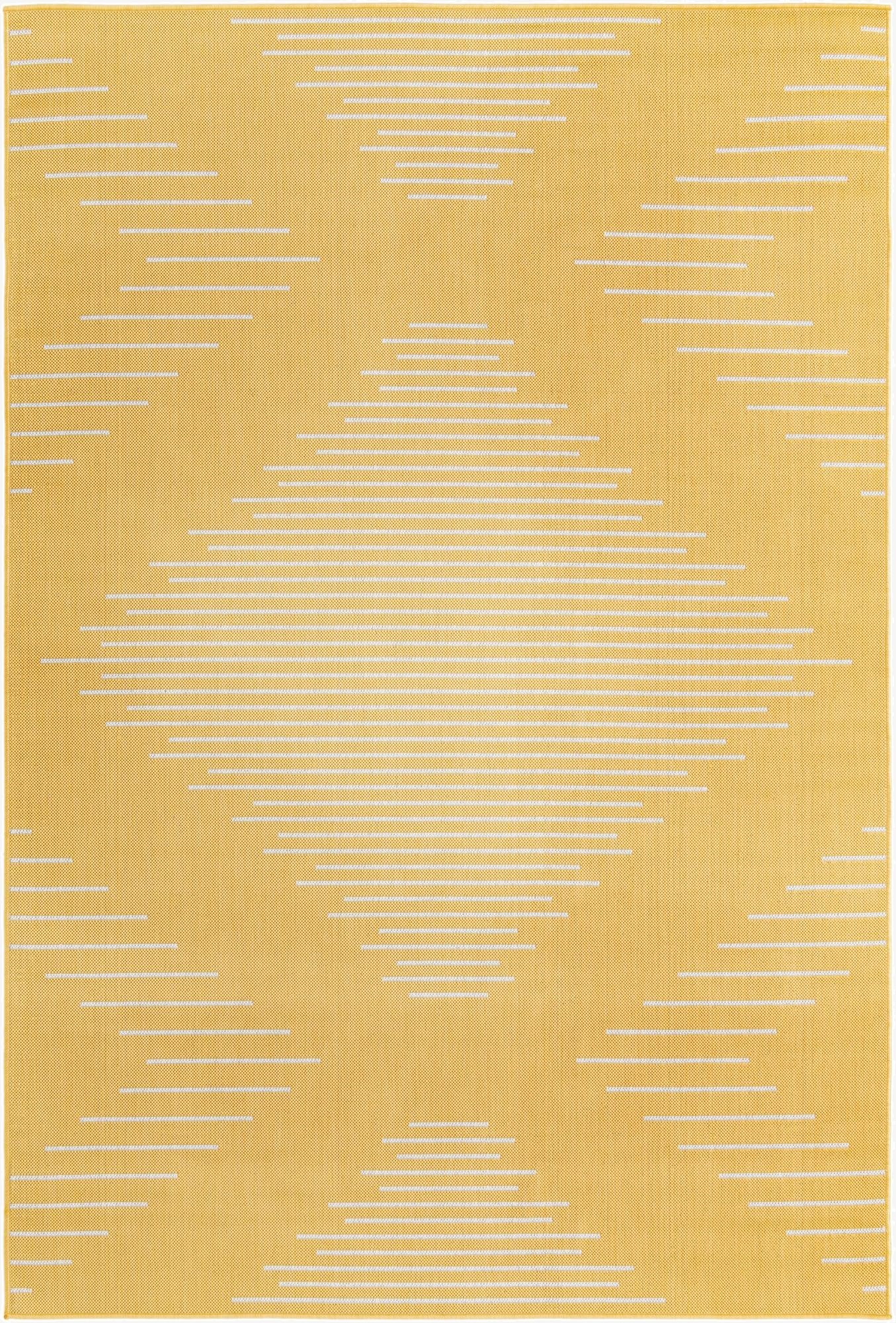  6' x 9'  Washable Modern Indoor / Outdoor Rug