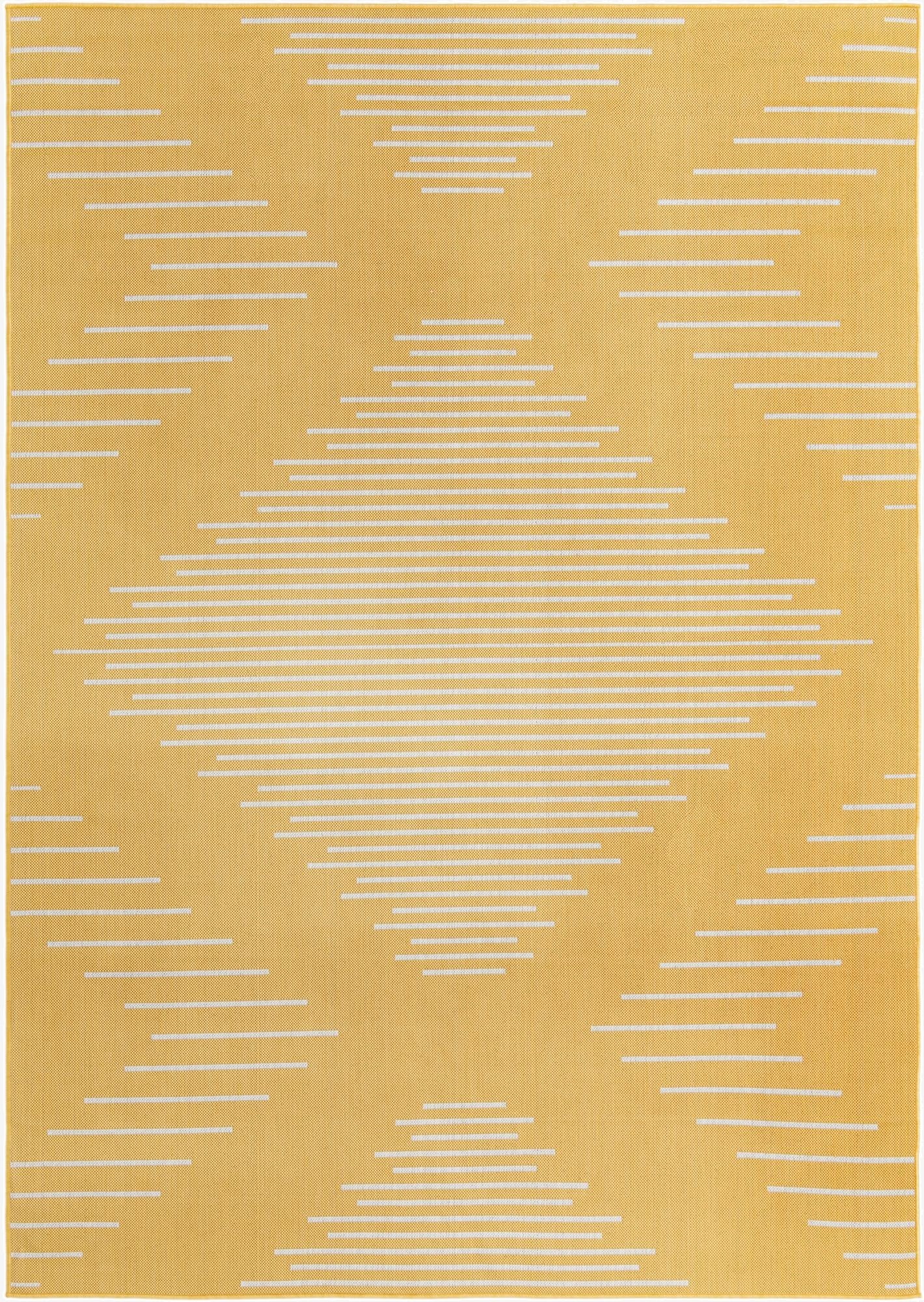  7' x 10'  Washable Modern Indoor / Outdoor Rug