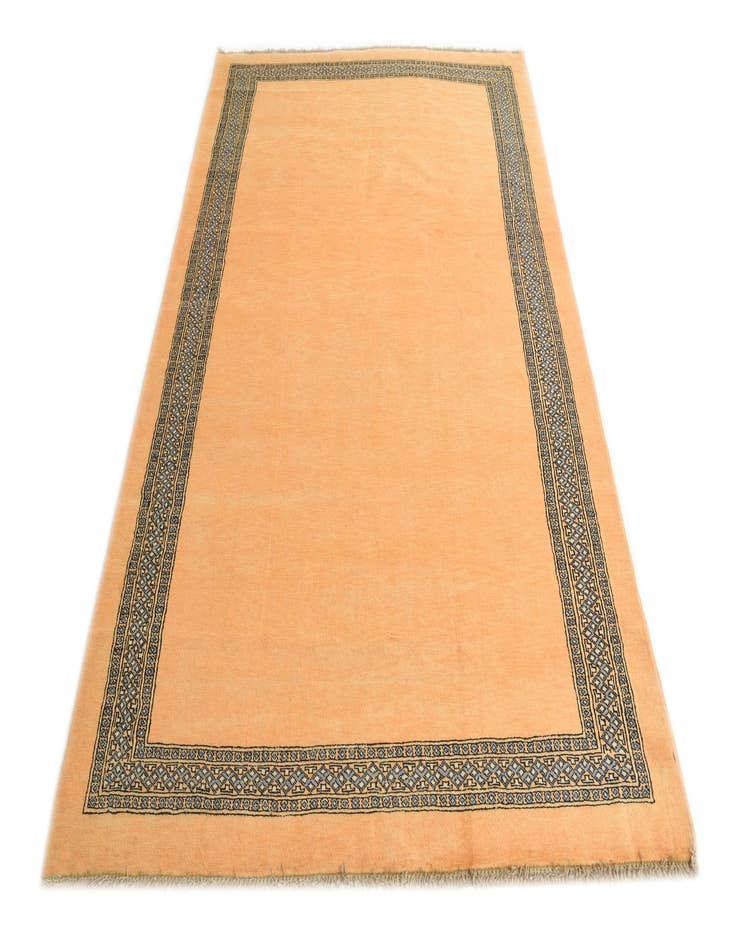 Detail image of  5' 8 x 8'  Hand Knotted Peshawar Ziegler Rug