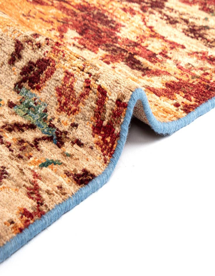 Detail image of  5' 2 x 6' 5 Rubin Wool Rug