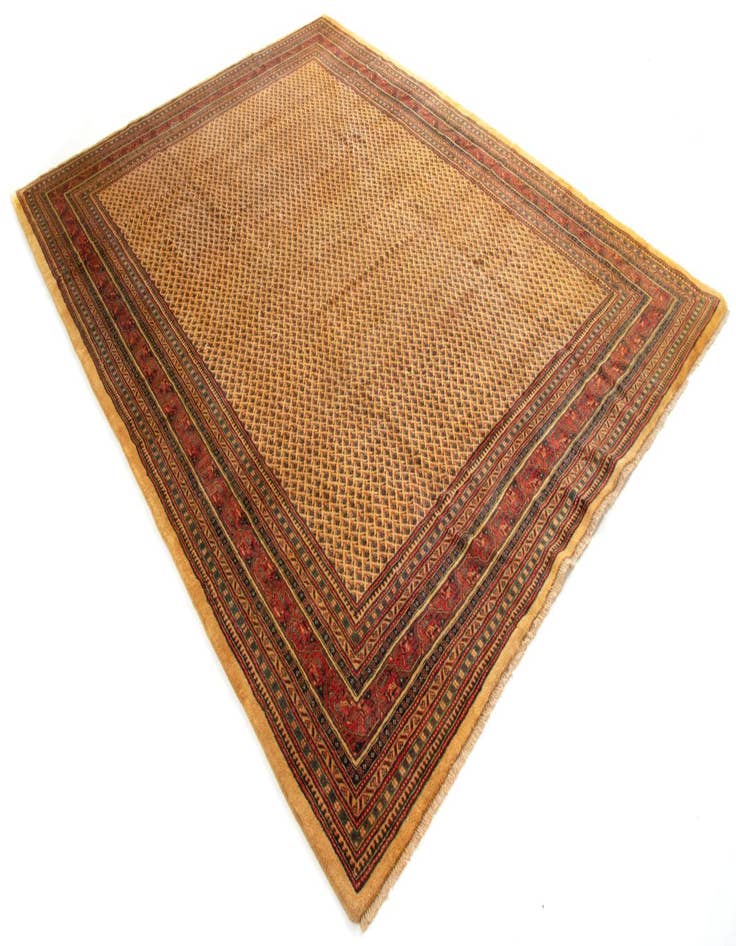 Detail image of  9' 8 x 12' 10  Hand Knotted Sarough Mir Persian Wool Rug