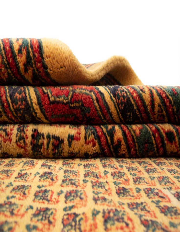 Detail image of  9' 8 x 12' 10  Hand Knotted Sarough Mir Persian Wool Rug