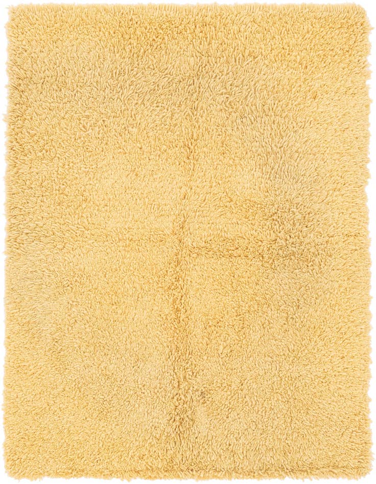 Detail image of  5' x 6' 3 Solid Shag Rug