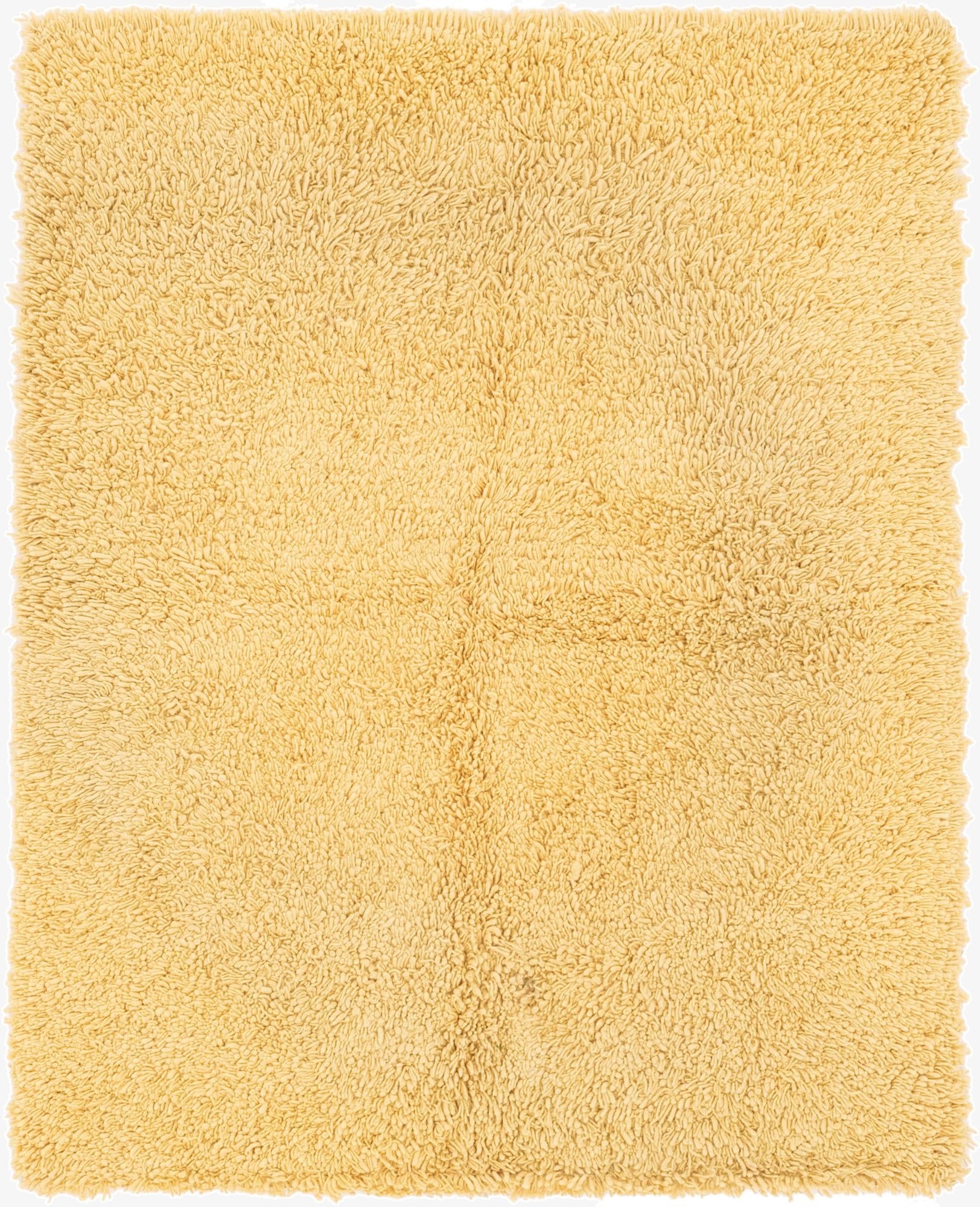  5' x 6' 3 Solid Shag Rug