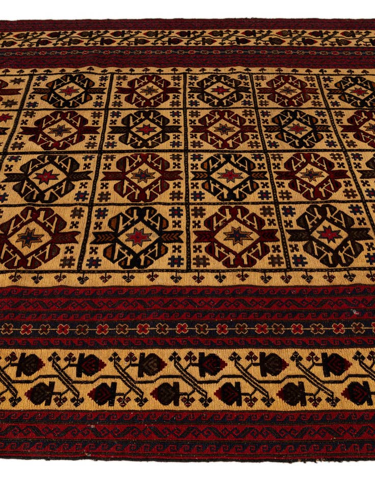 Detail image of  6' 9 x 9' 3 Sumak Wool Rug