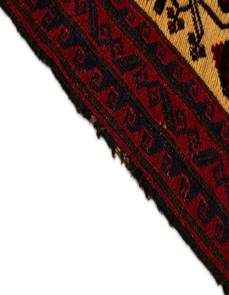 Detail image of  6' 9 x 9' 3 Sumak Wool Rug