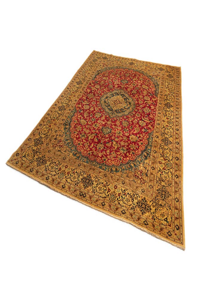 Detail image of  9' 10 x 12' 6 Tabas Wool Rug