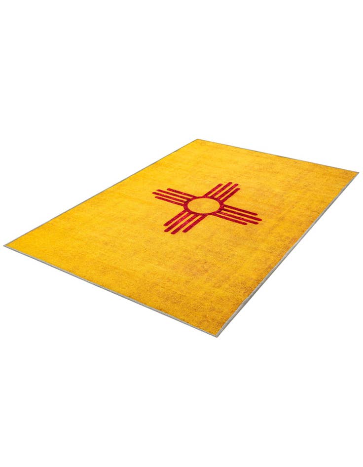 Detail image of  4' x 6' New Mexico The Flag Collection Rug