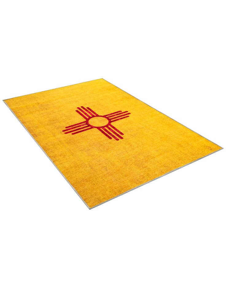 Detail image of  4' x 6' New Mexico The Flag Collection Rug