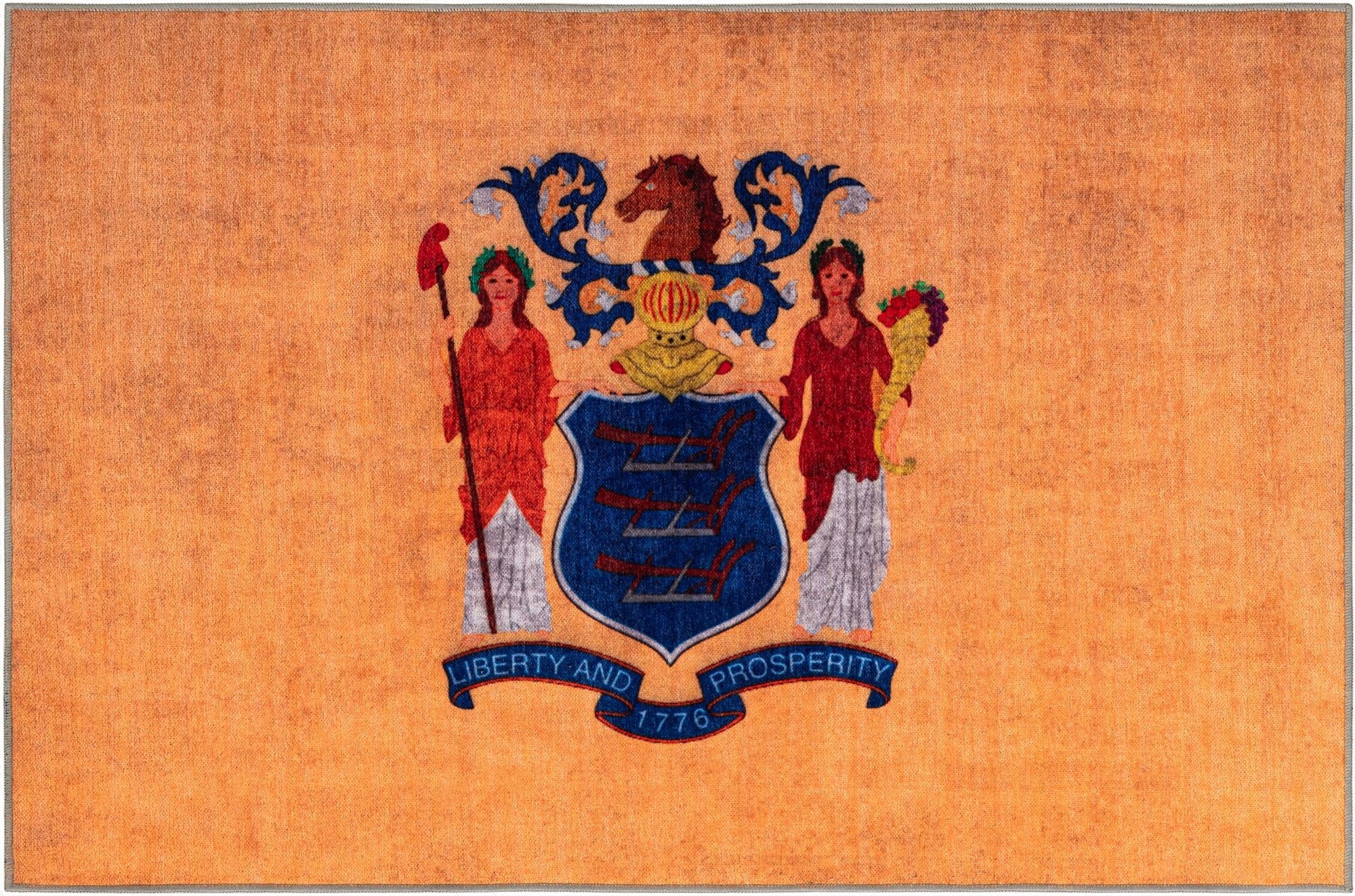  4' x 6' New Jersey The Flag Collection Rug