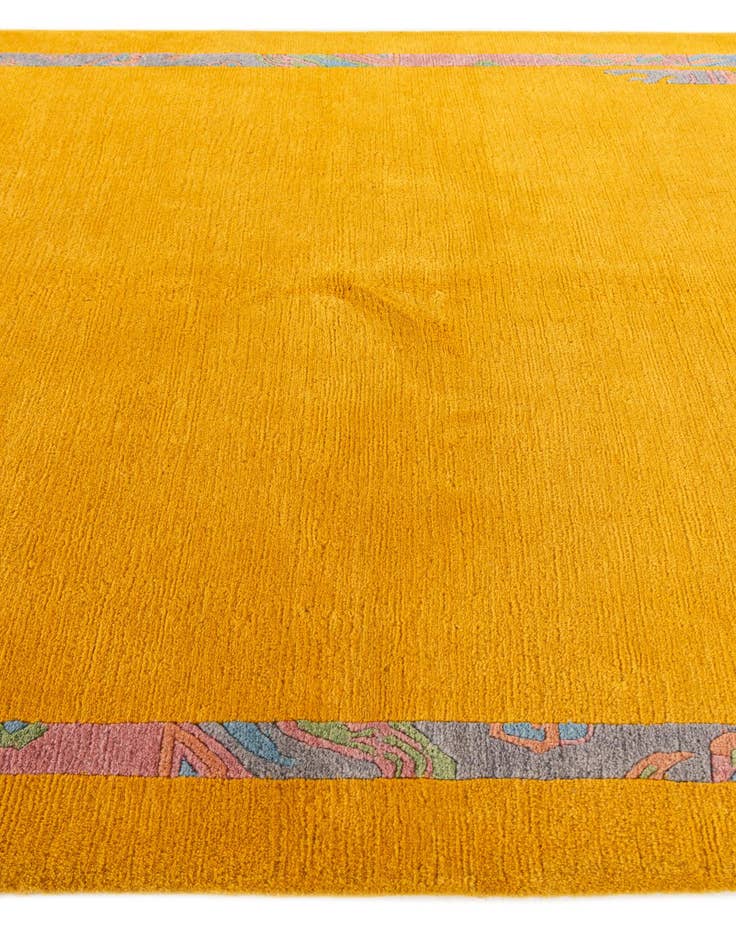 Detail image of  5' 8 x 7' 10  Hand Knotted Tibet Wool Rug