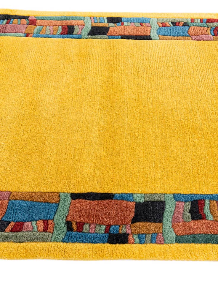 Detail image of  3' 1 x 4' 8  Hand Knotted Tibet Wool Rug