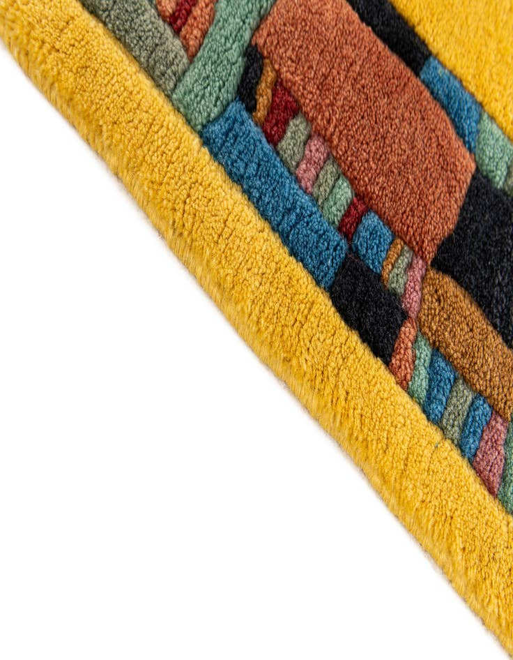 Detail image of  3' 1 x 4' 8  Hand Knotted Tibet Wool Rug