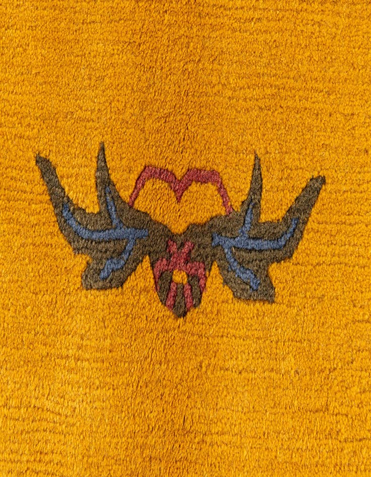 Detail image of  5' 8 x 8' 4  Hand Knotted Tibet Wool Rug