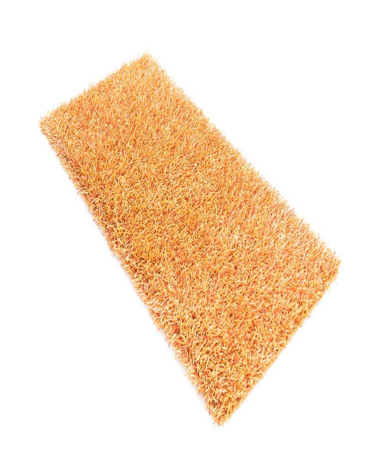 Detail image of  2' 5 x 4' 8  Hand Knotted Two-Tone Shag Oriental Rug