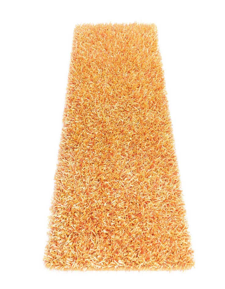 Detail image of  2' 5 x 4' 8  Hand Knotted Two-Tone Shag Oriental Rug