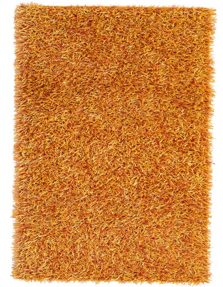 Detail image of 2' 5 x 4' 8 Hand Knotted Two-Tone Shag Oriental Rug