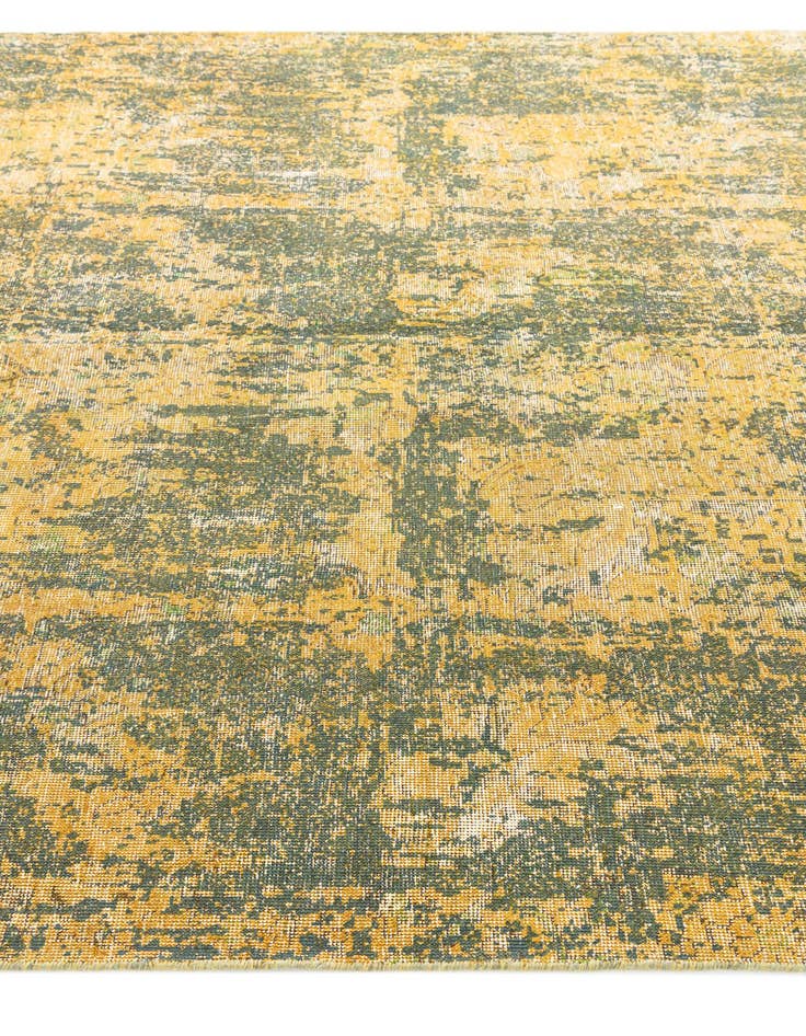 Detail image of  6' 6 x 10'  Hand Knotted Ultra Vintage Persian Wool Rug