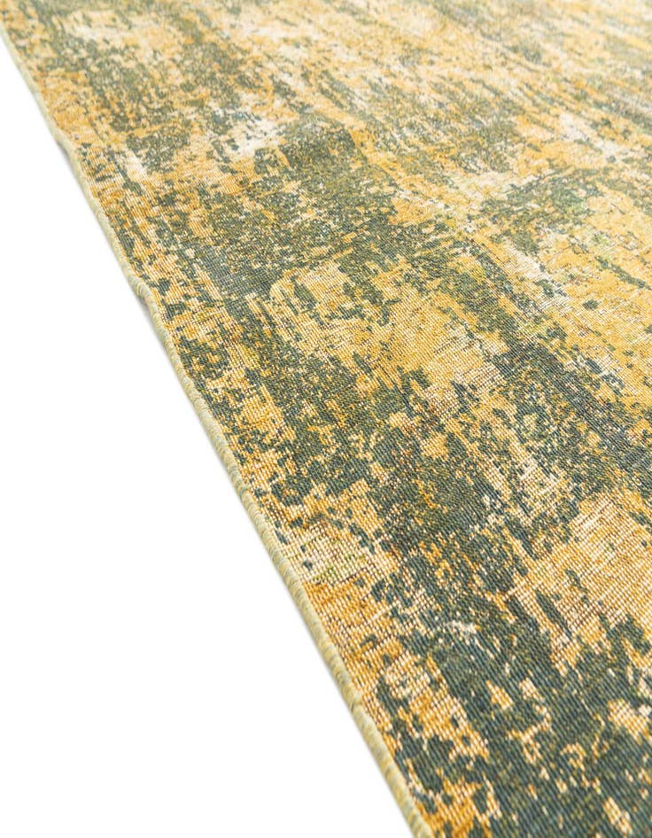 Detail image of  6' 6 x 10'  Hand Knotted Ultra Vintage Persian Wool Rug