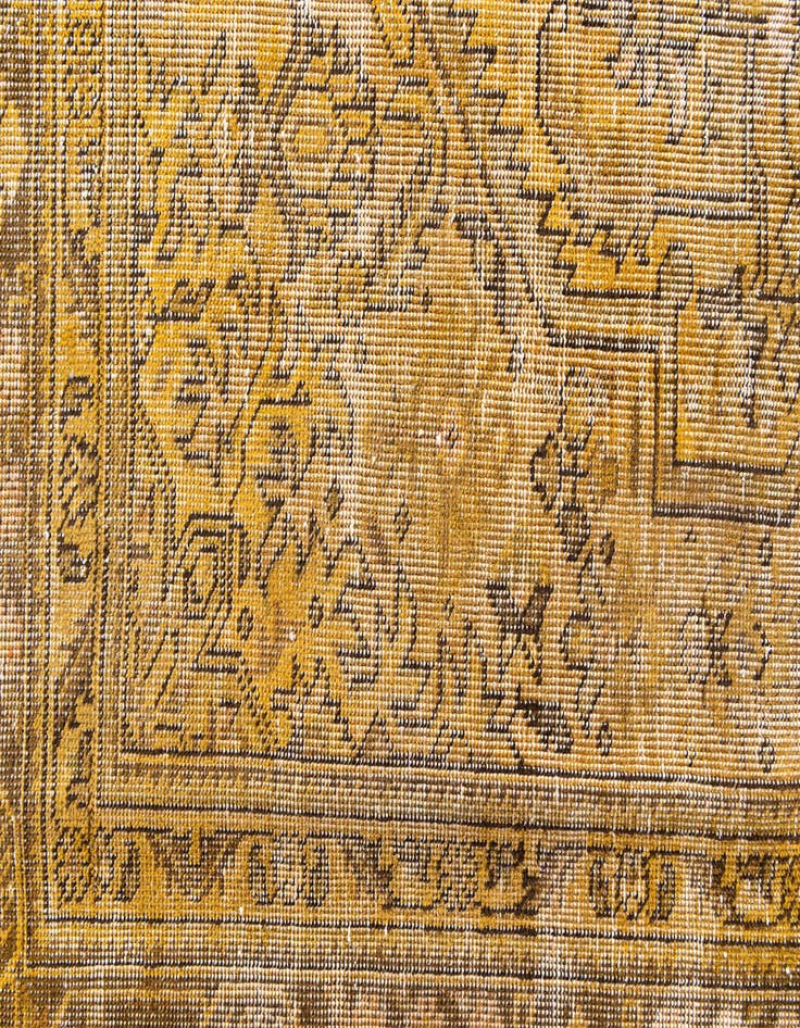 Detail image of  9' 3 x 12' 8  Hand Knotted Ultra Vintage Persian Wool Rug