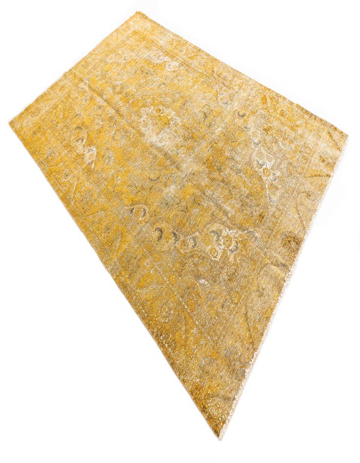 Detail image of  6' 3 x 9' 6  Hand Knotted Ultra Vintage Persian Wool Rug