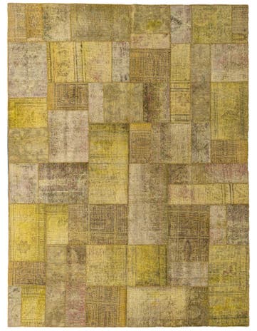 8' 4 x 11' 2 Hand Knotted Ultra Vintage Persian Wool Rug