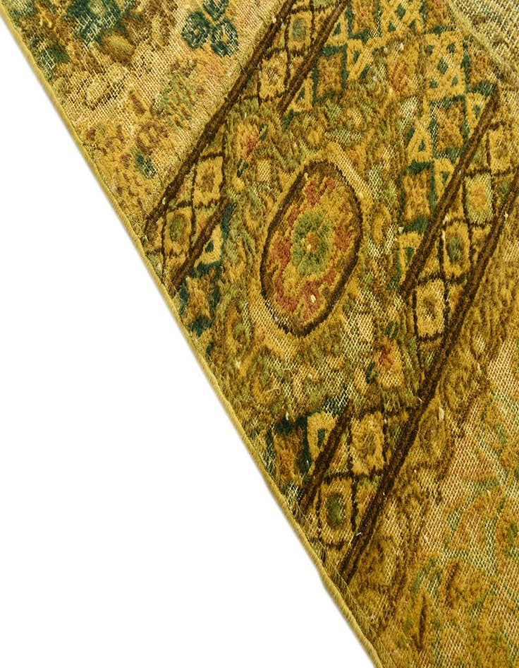 Detail image of  9' 2 x 10' 8  Hand Knotted Ultra Vintage Persian Wool Rug