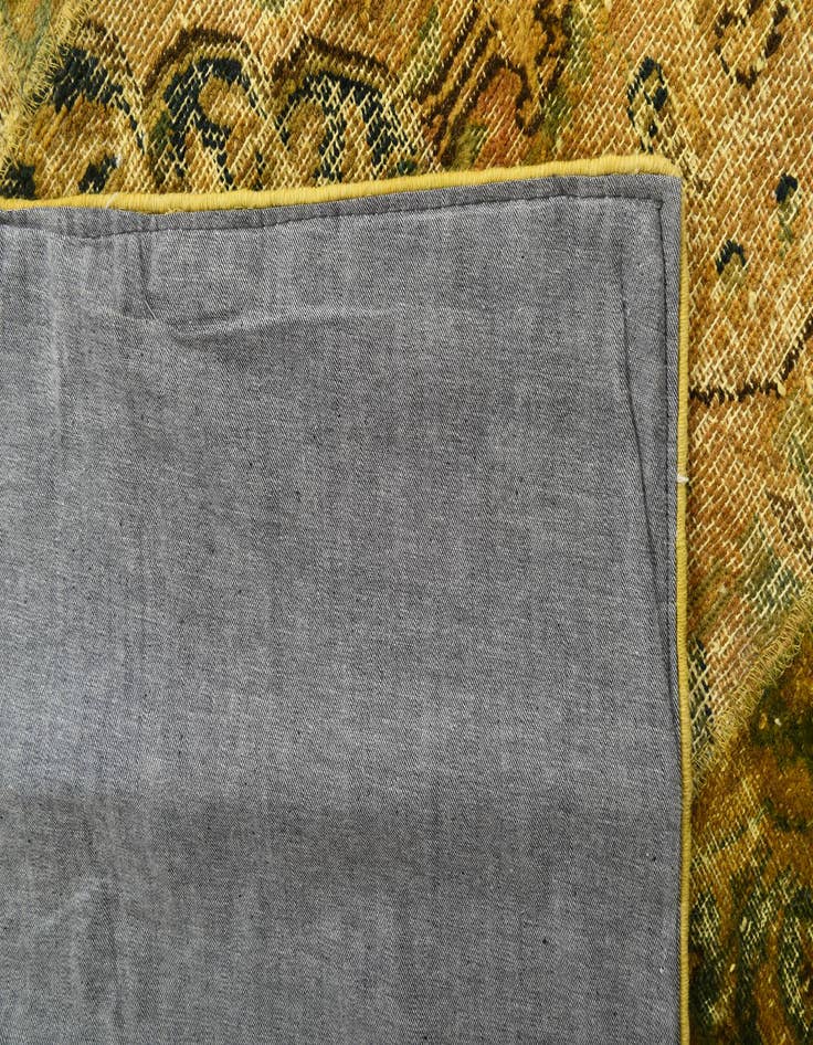 Detail image of  9' 2 x 10' 8  Hand Knotted Ultra Vintage Persian Wool Rug