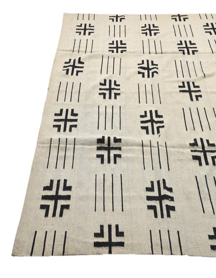 Detail image of  6' 10 x 10' 1  Hand Knotted Ultra Vintage Persian Wool Rug