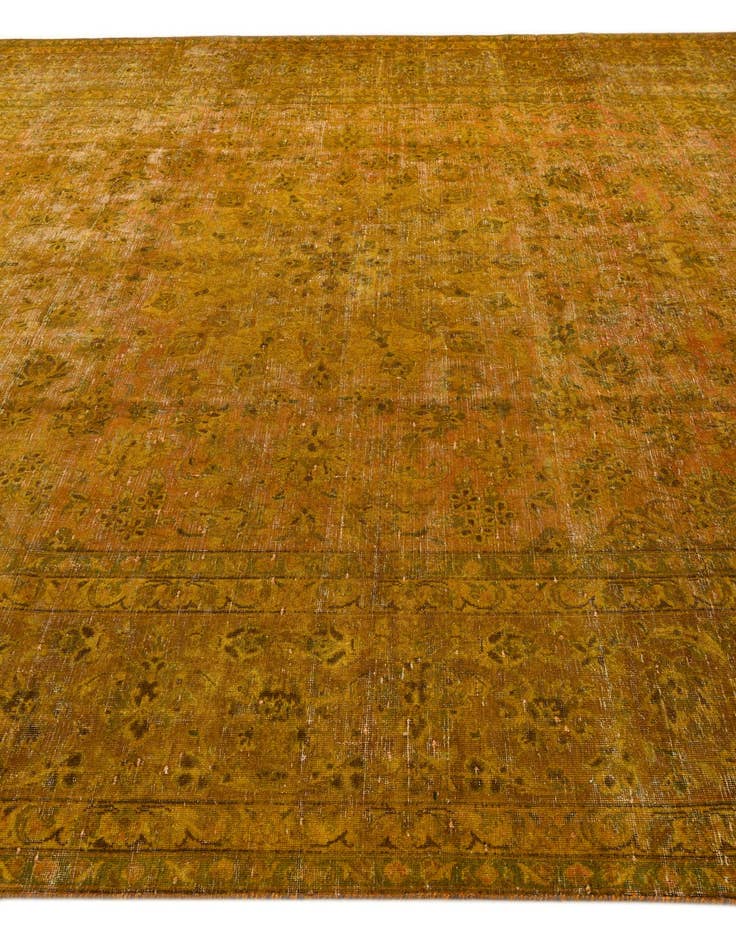 Detail image of  9' 9 x 12' 5  Hand Knotted Ultra Vintage Persian Wool Rug