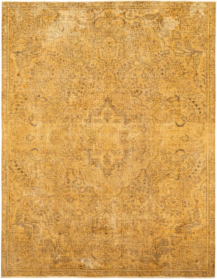  7' 8 x 10' 6  Hand Knotted Ultra Vintage Persian W...