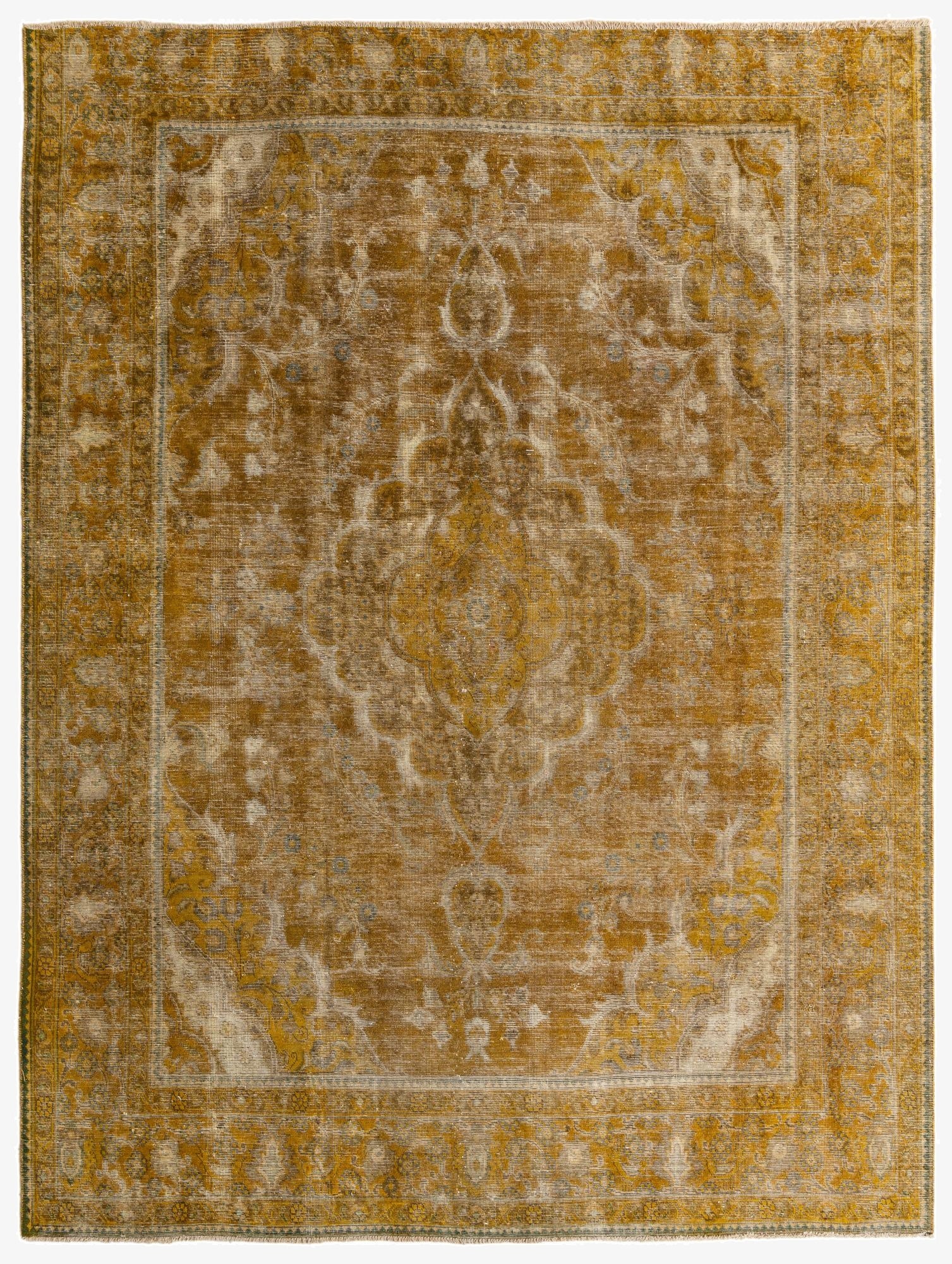  8' 4 x 11'  Hand Knotted Ultra Vintage Persian Wool Rug