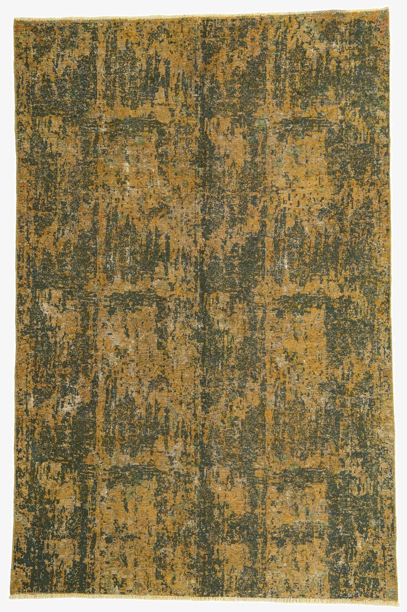  6' 6 x 10'  Hand Knotted Ultra Vintage Persian Wool Rug