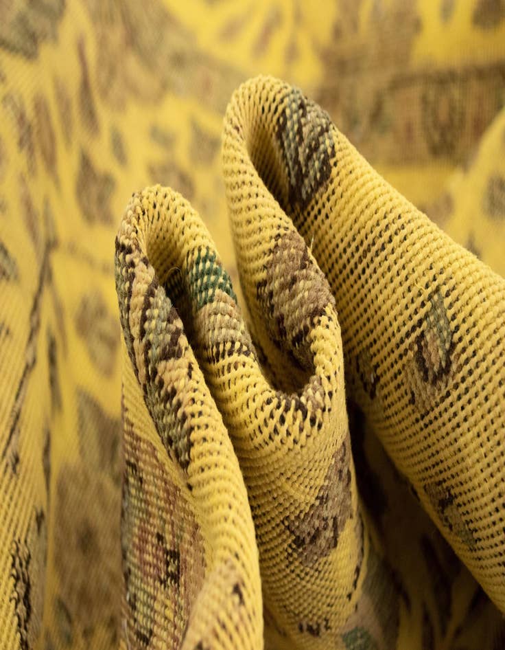 Detail image of  7' 9 x 11' 7  Hand Knotted Vintage Royal Persian Wool Rug