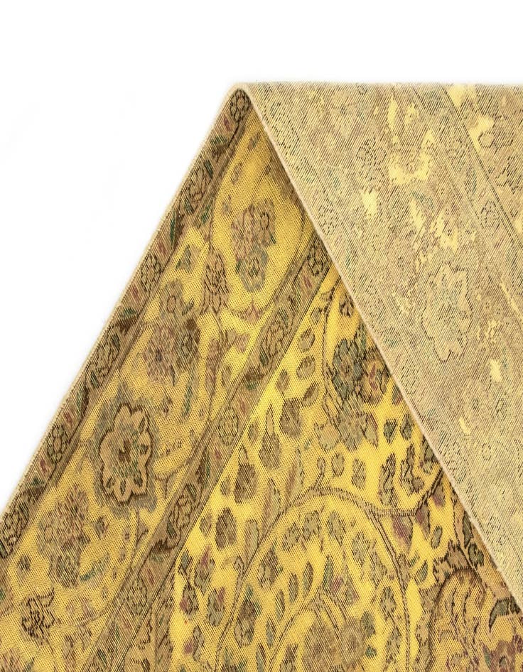 Detail image of  7' 9 x 11' 7  Hand Knotted Vintage Royal Persian Wool Rug