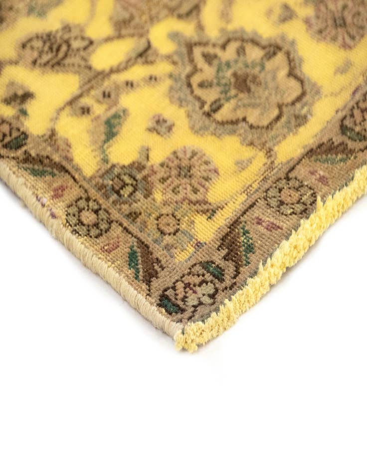 Detail image of  7' 9 x 11' 7  Hand Knotted Vintage Royal Persian Wool Rug