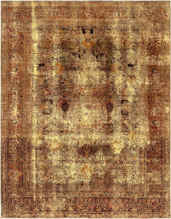  6' 3 x 9' 10 Vintage Royal Wool Rug