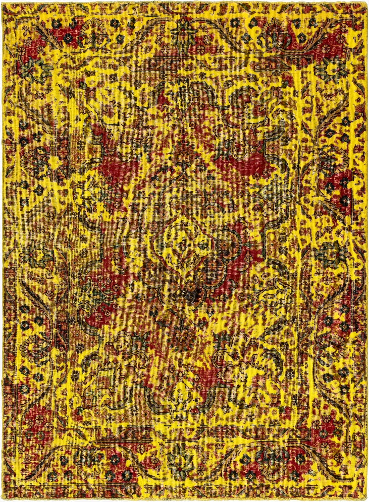  4' 6 x 6' 2 Vintage Royal Wool Rug