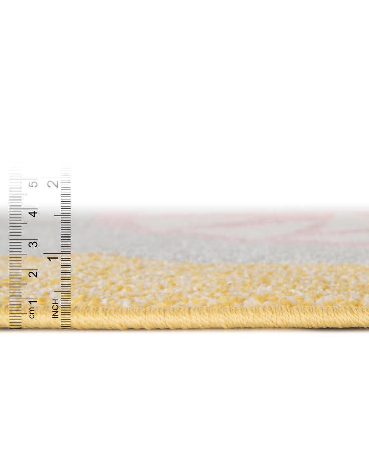 Detail image of  4' 1 x 6' 1 Shark Whimsy Kids Rug