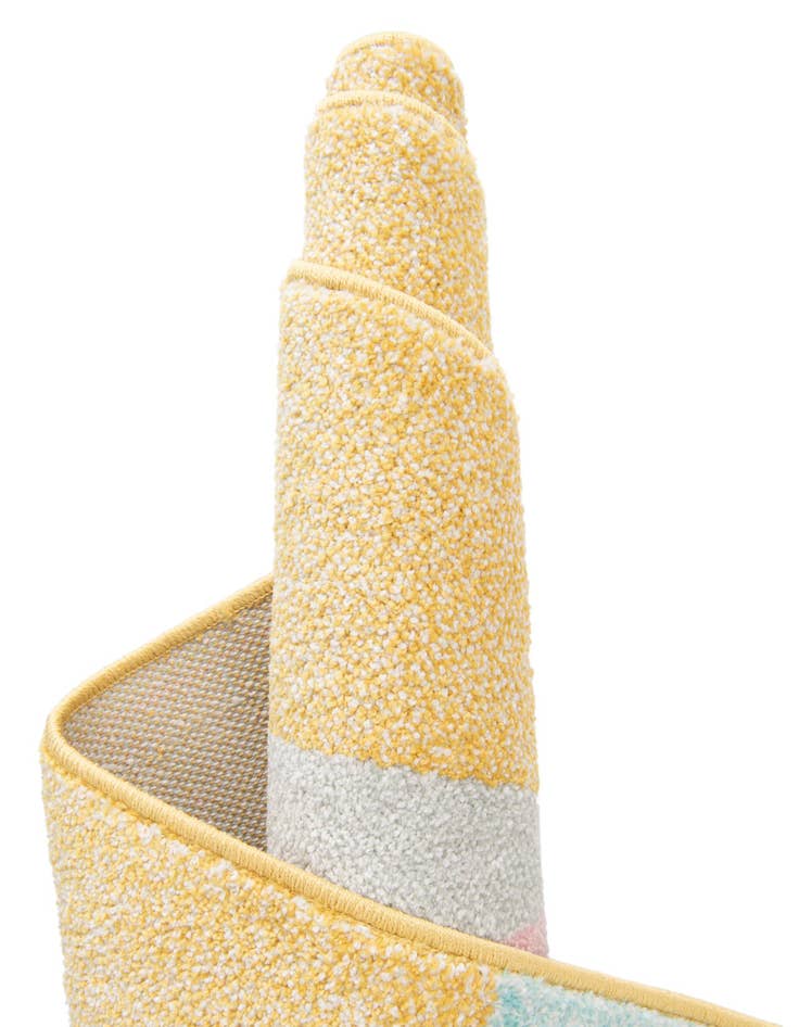 Detail image of  4' 1 x 6' 1 Shark Whimsy Kids Rug